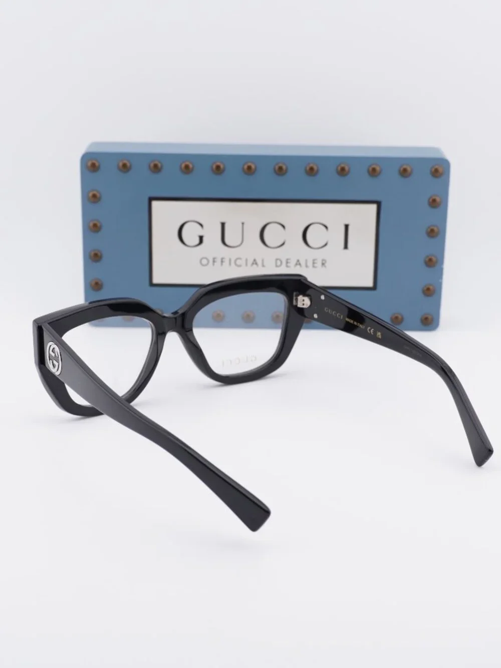 Gucci GG1847O 001 Cat Eye Eyeglasses 53mm - Black